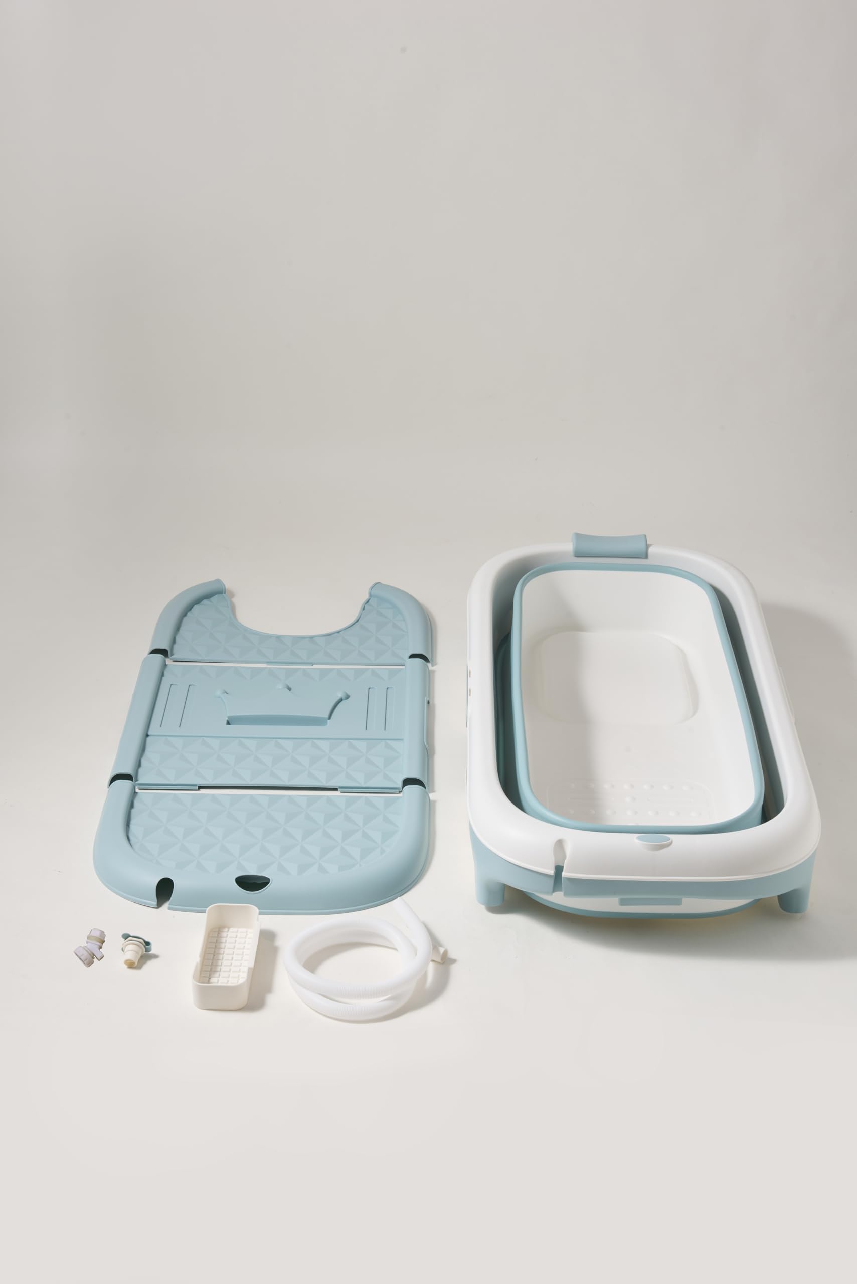 Faltbare Badewanne Erwachsene Klappbare mobile Badewanne ideal für kleine Badezimmer (128BL)