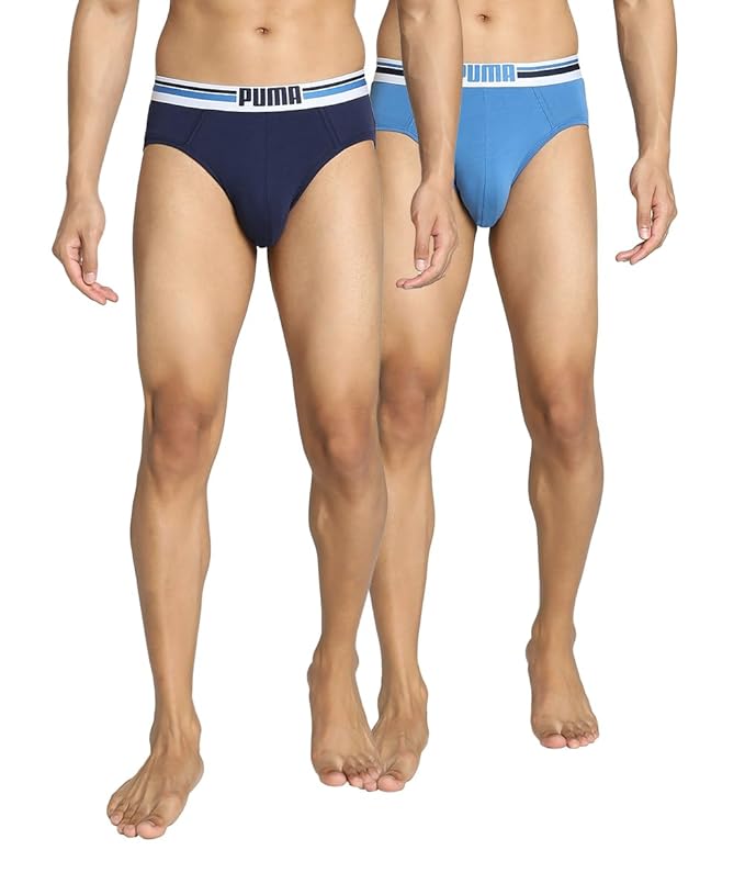 Puma Men's Cotton Classic Regular Printed Briefs
