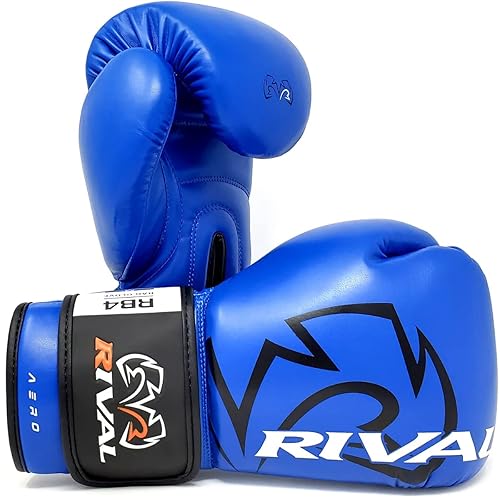 RIVAL Boxing RB4 Aero Bag Gloves, Hook and Loop Closure, Synthetic PU Outer Shell for Extra Durability and Performance