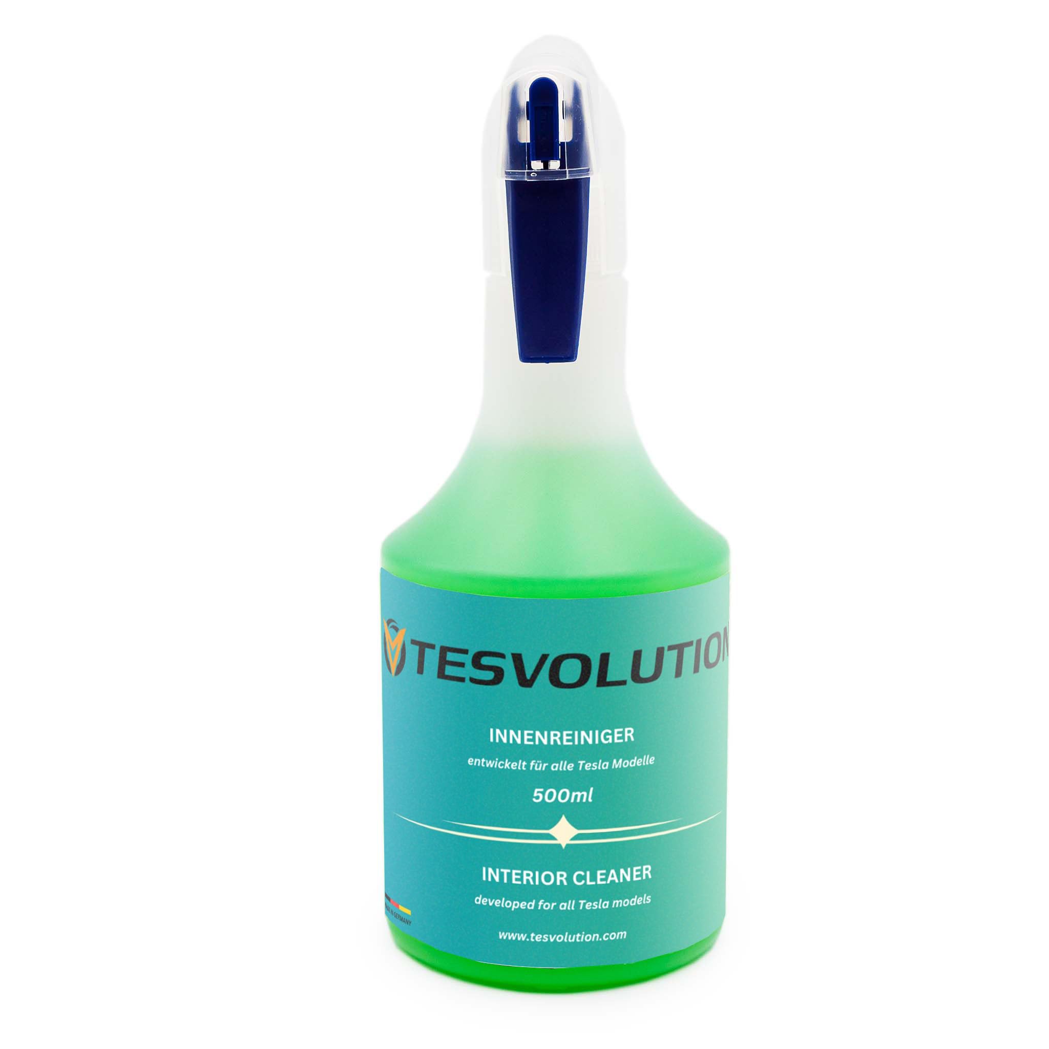 Set di cura per interni del Tesla Model 3 / Model Y per interni, appositamente progettato per sedili Tesla, cruscotto e rivestimento della porta, pelle vegana, con detergente interno