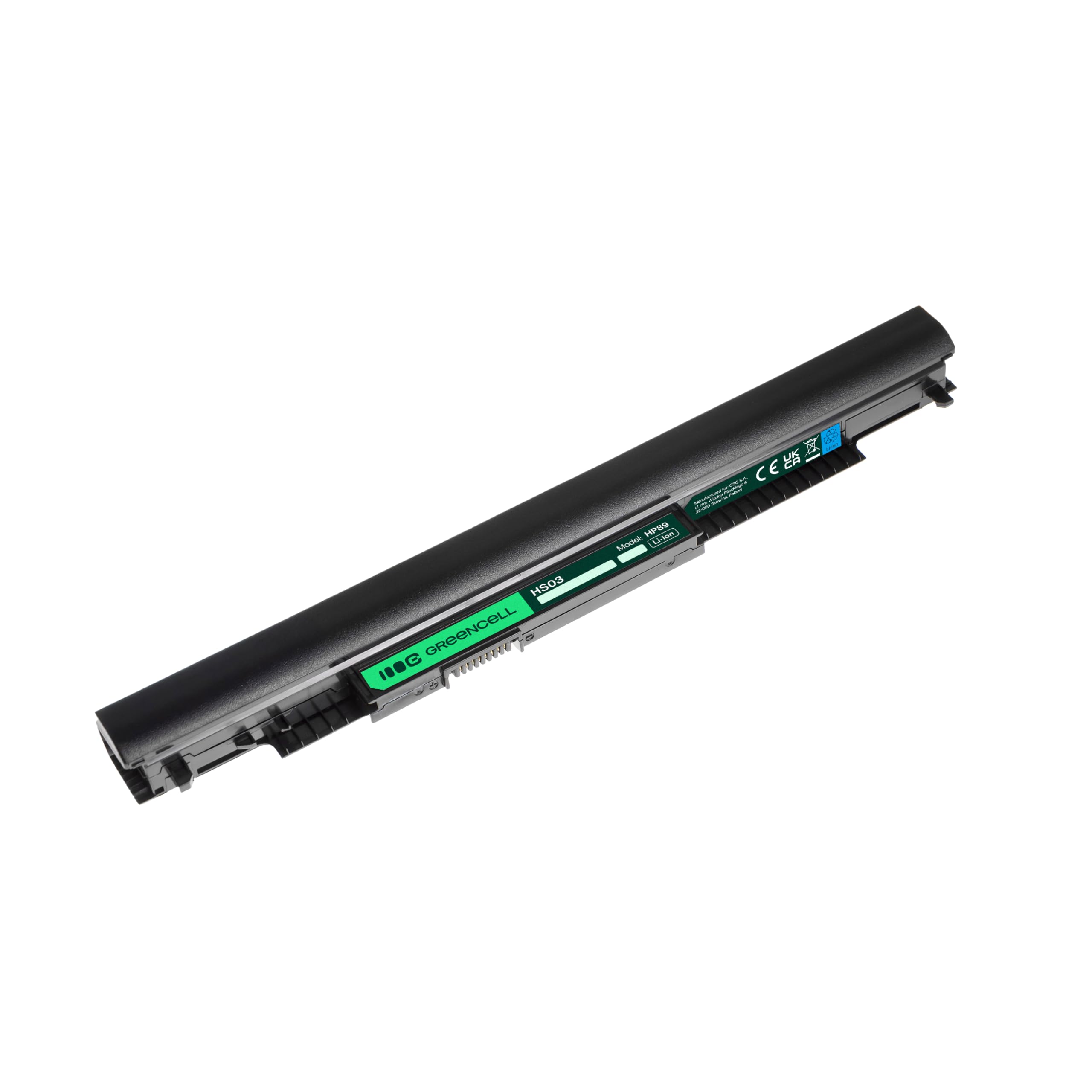 Green Cell Bateria 807956-001 HS03 HSTNN-LB6U HSTNN-PB6S do HP 15-AC125NG 15-AY123NG 15-BA042NG 15-BA050NG 15-BA520NG 240 G4 G5 245 250 255 (2200mAh 11.1V Czarna)