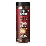 Bevzilla 200 Gram Classic Instant Coffee Powder Jar | Arabica Coffee | Best for Espresso, Latte & Cappucino | Hot & Cold Brews