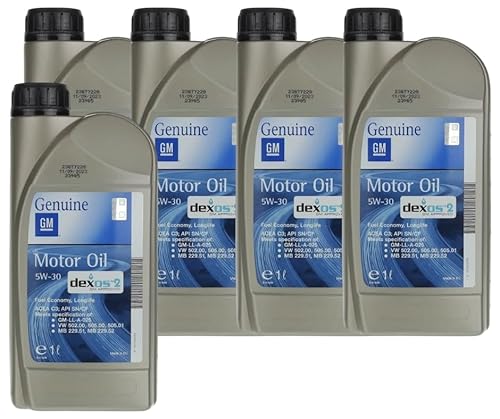 5 LITRI - Olio motore OPEL DEXOS 2 5W30