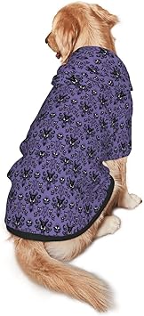 Amazon 幽霊 犬の服を印刷するペットのコスチュームはパーカーを着用します冬の布中型および大型のスウェットシャツ Chuang Sm ペット用品 通販