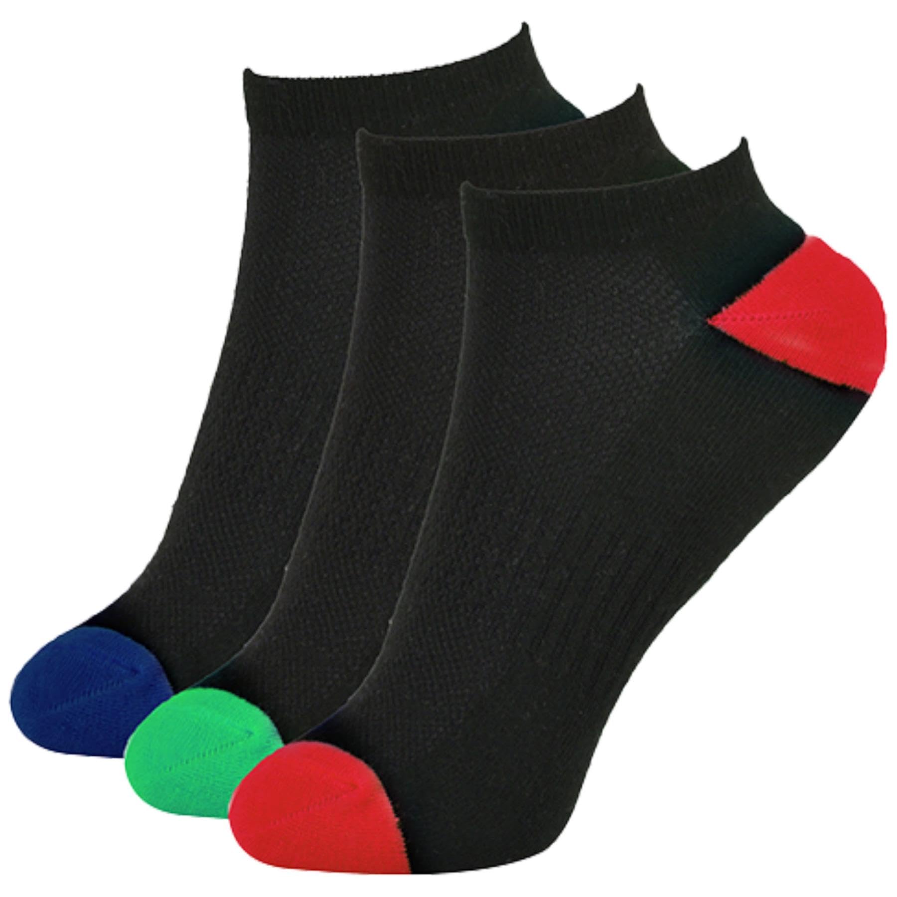 A2z 4 Kids Boys Plain B Bamboo Socks Daily Wear Trainer Socks - Socks Az037 3 Pack 7-10