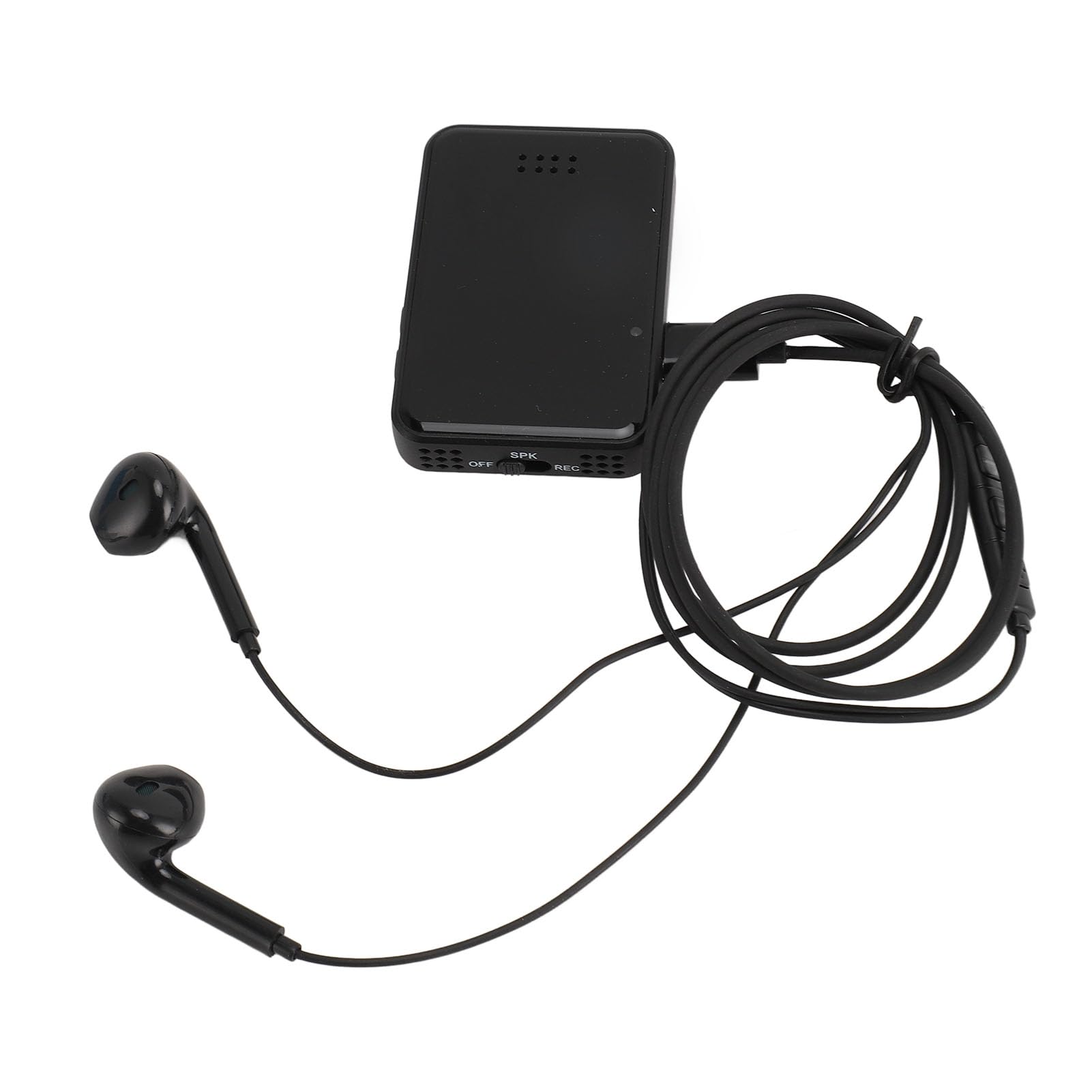 Small Voice Recorder, Stereo Microphone 70H Battery Time Low Battery Automatic Saving HD Noise Reduction Magnetic Sound Recorder for Interview (128GB)