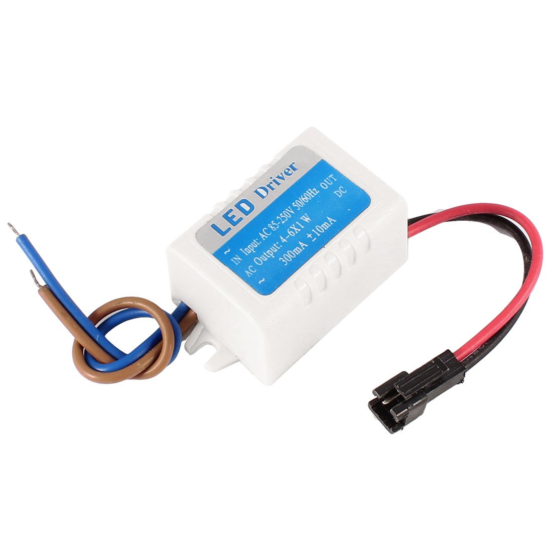 Transformateur de puissance de pilote d'alimentation LED AC 85-250V coque x1W