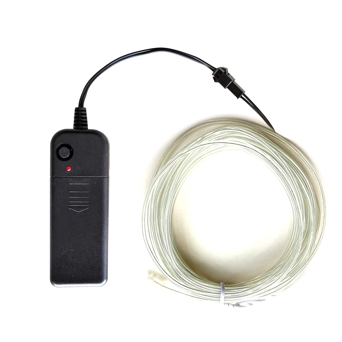 El Wire,5m ice Blue neon Light Flash Electroluminescence, Cutting El Wire, Used for DIY Design, Various Holiday Party Decoration and Clothing decoratio