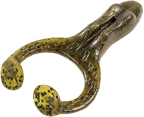 Miniatura 5 de Z-Man Fishing Finesse FrogZ 2.75" Floating Topwater Bait 4 Pack Twin Paddle Feet Belly