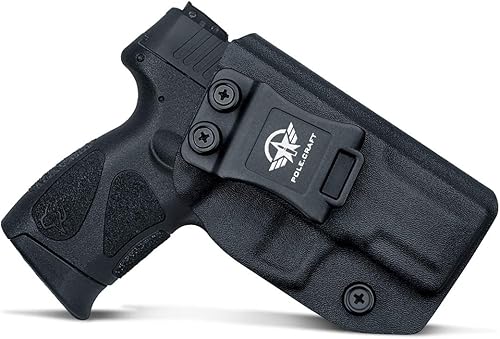 Funda Taurus G2C funda Kydex IWB de ajuste personalizado Taurus G2C de 0354in y pistola Millennium PT111 G2 PT140 - Cintura interior oculta - Adj