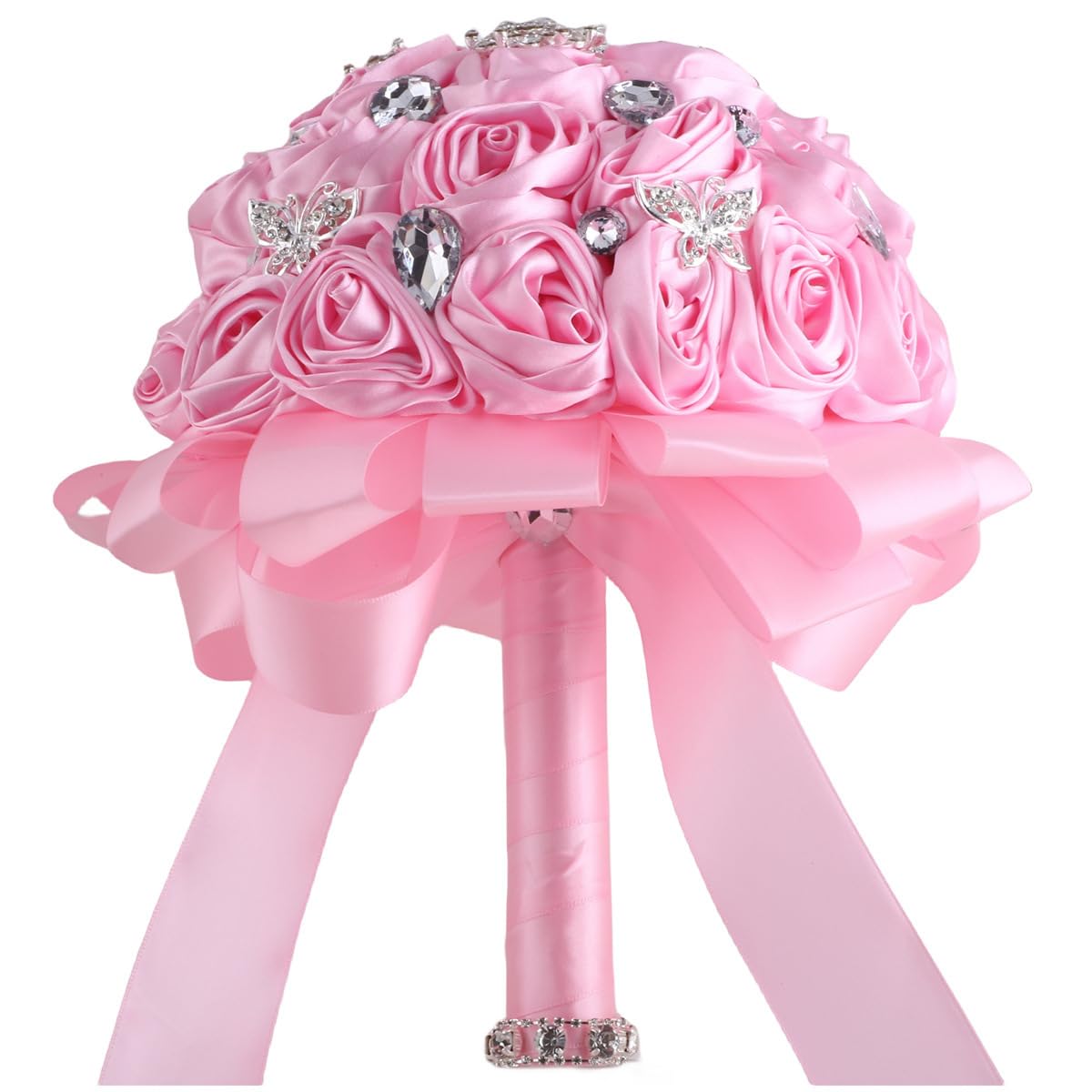 Mhojpik Pink Wedding Bouquet