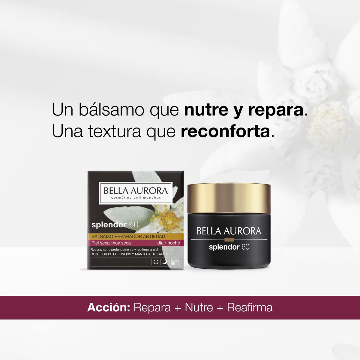 BELLA AURORA Splendor 60 Bálsamo Reconfortante Antiedad Piel muy seca 50 ml