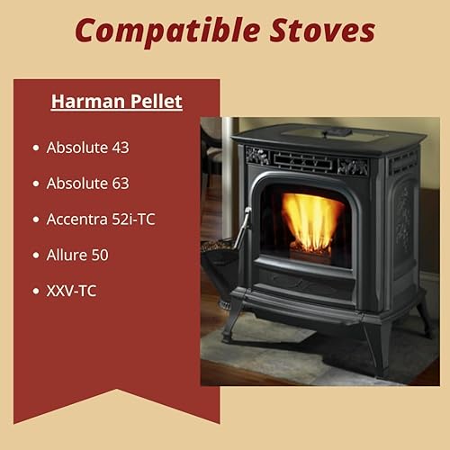 Miniatura 3 de Pellethead Soplador de escape de combustión Harman TC de repuesto 1-00-02275