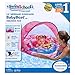 SwimSchool Lil’ Mermaid Fabric  Baby Boat, Canopy, UFP50, Sound & Light Activity Center, Extra-Wide Inflatable Pool Float, 6 to 18 Months, Pink