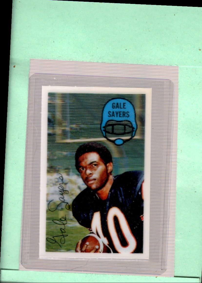 1970 Kellogg's #51 Gale Sayers NM-MT Chicago Bears Football