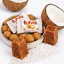 Fulva Lakshadweep Halwa Coco Bites Mini Pack, Coconut & Jaggery Sweet, 70g x 3 Packs (15 Bites, 14g Each), Kerala Traditional Sweet 210g gallery image