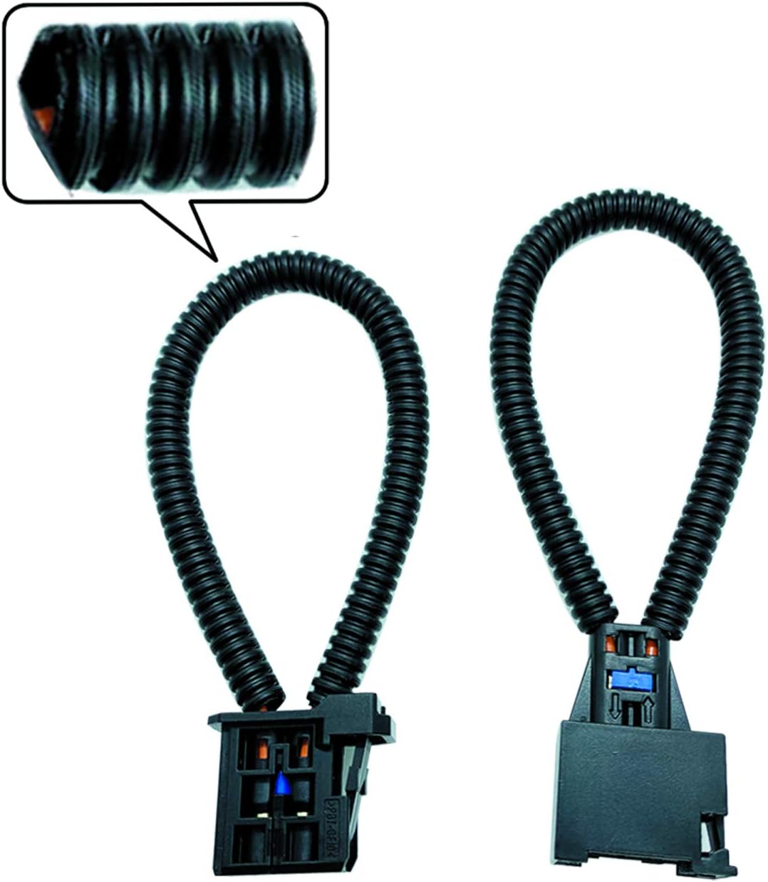 (2PCS) Most Fiber Optic Loop Bypass Male and Female Adapter for Benz Audi Mercedes BMW VW Porsche