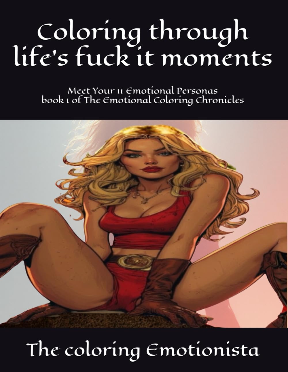 Coloring through life's f*ck it moments: An adult curse word coloring book for stress relief, emotional healing, and bold self-expression (The emotional coloring chronicles)