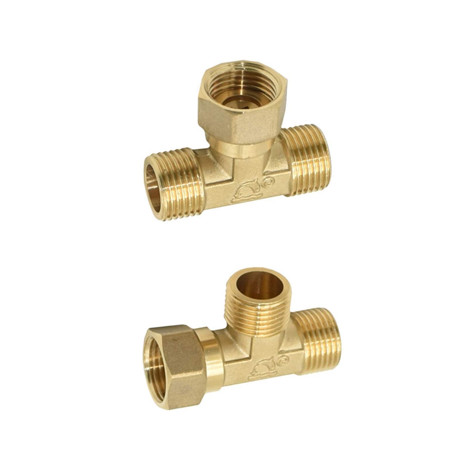 Séparateur d'eau bidirectionnel en laiton anti-fuite 1/2"