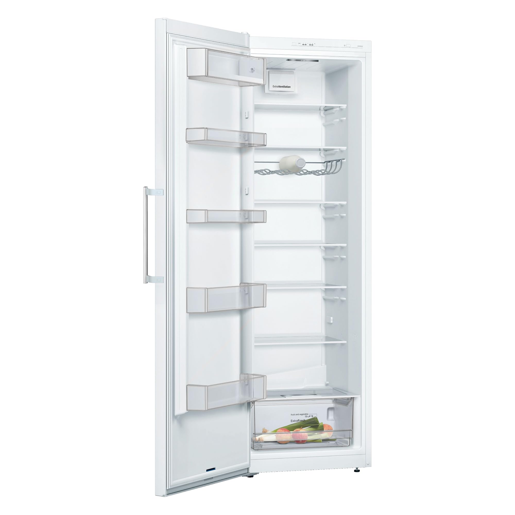 Balay - Frigorífico 1 puerta, ExtraVentilation, Cajón Fresh, Blanco, 3FCE553ME