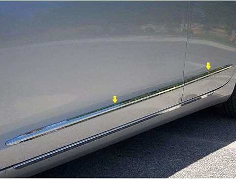 4pc. Chrome 1 Side Molding fits ATS 2013-2018