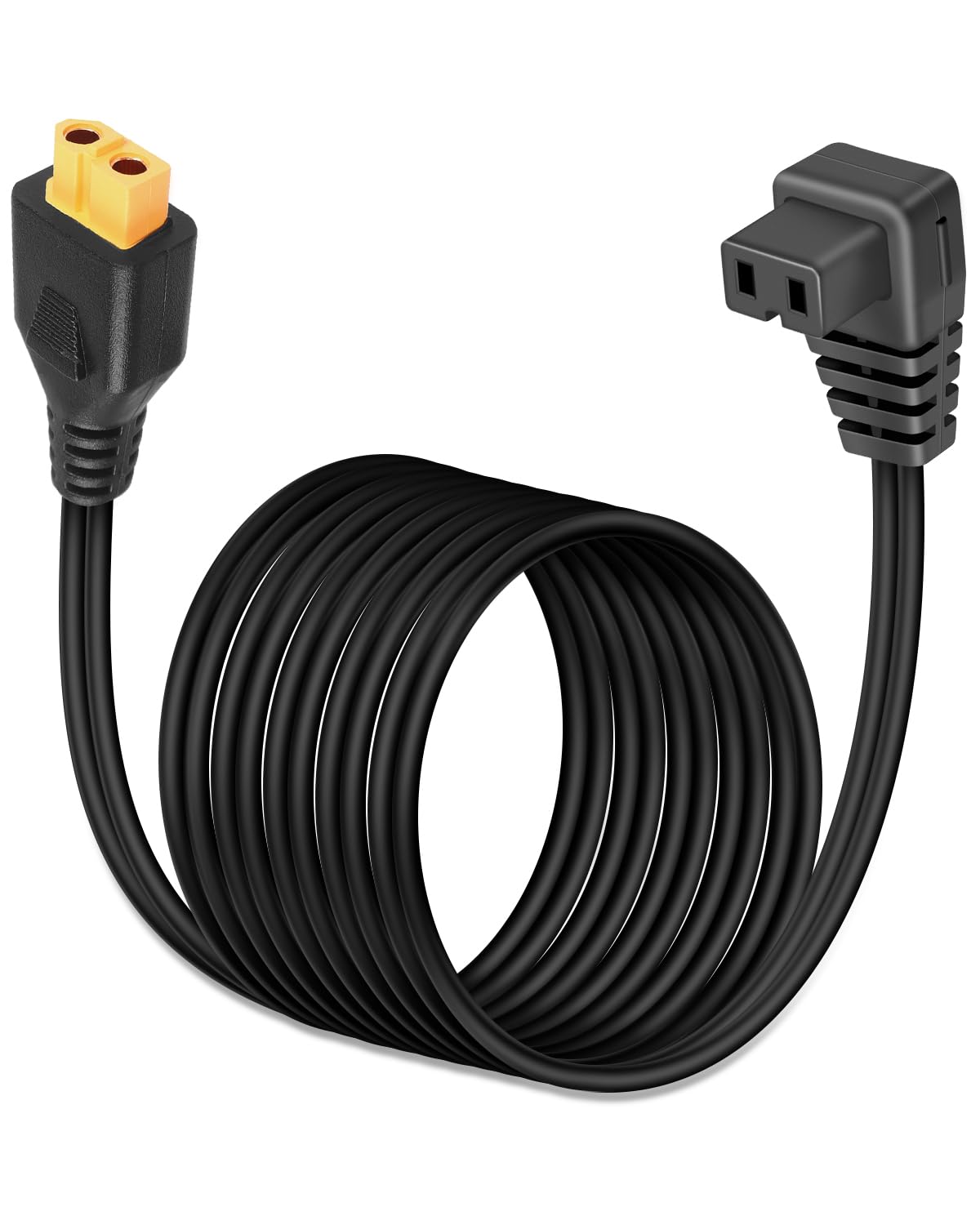 GELRHONR Przenośny kabel zasilający do lodówki samochodowej 12 V, kabel zasilający 14 AWG xt60 do prądu stałego do zamrażarki samochodowej (3M/9,8 FT)