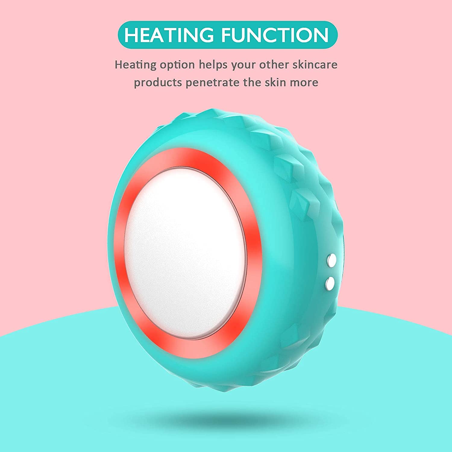 Sonic Facial Cleansing Brush, Upgraded Silicone Face Scrubber for Cleaning and Exfoliating, Waterproof Face Wash Brush for Women : Beauty & Personal Care