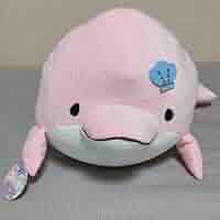 ゆるいるか　みいるか　ふわふわソーダカラー　BIGぬいぐるみ