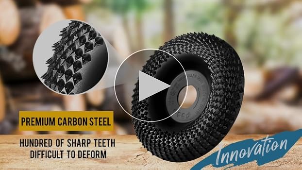 Amazon.com: GRAFF Premium Wood Carving Disc 4 Inch for Angle