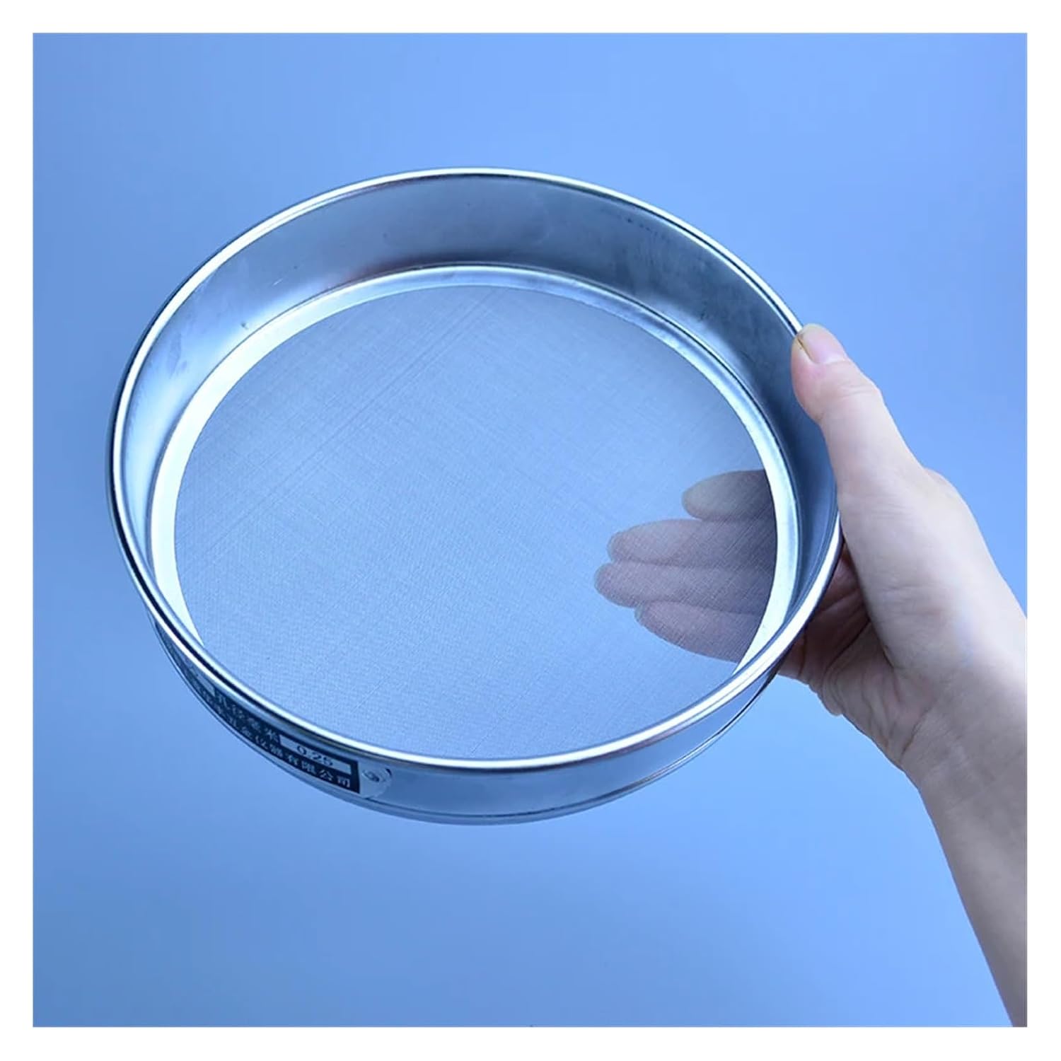 Dia 20cm from 2mesh to 28mesh Stainless Steel Net Chroming Body Test Sieve Standard Test Sieve Laboratory Sieve(2 mesh(12.5mm))