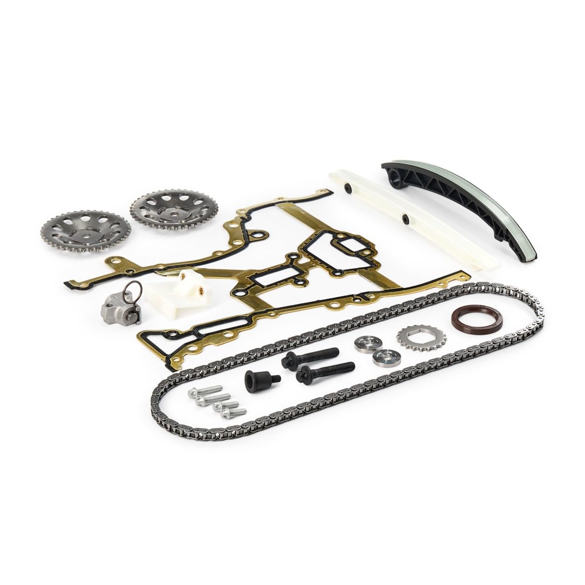 RIDEX 1389T0003 Kit catena distribuzione con tendicatena con guarnizioni Compatibilità con OPEL Corsa D Hatchback S07