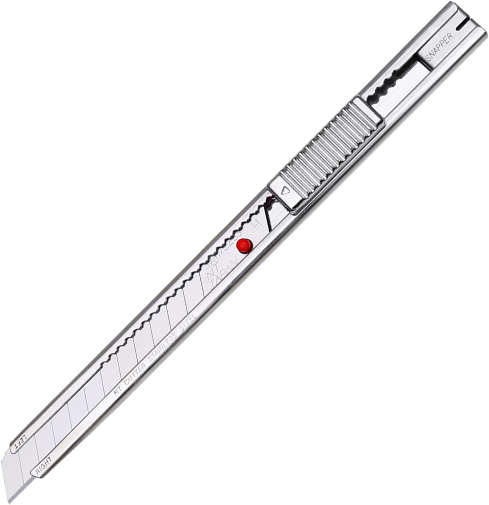 NT Cutter A-1P Cutter, Silver, Width 5.4 x Height 0.4 x Depth 0.4 inches (136 x 10 x 11 mm)