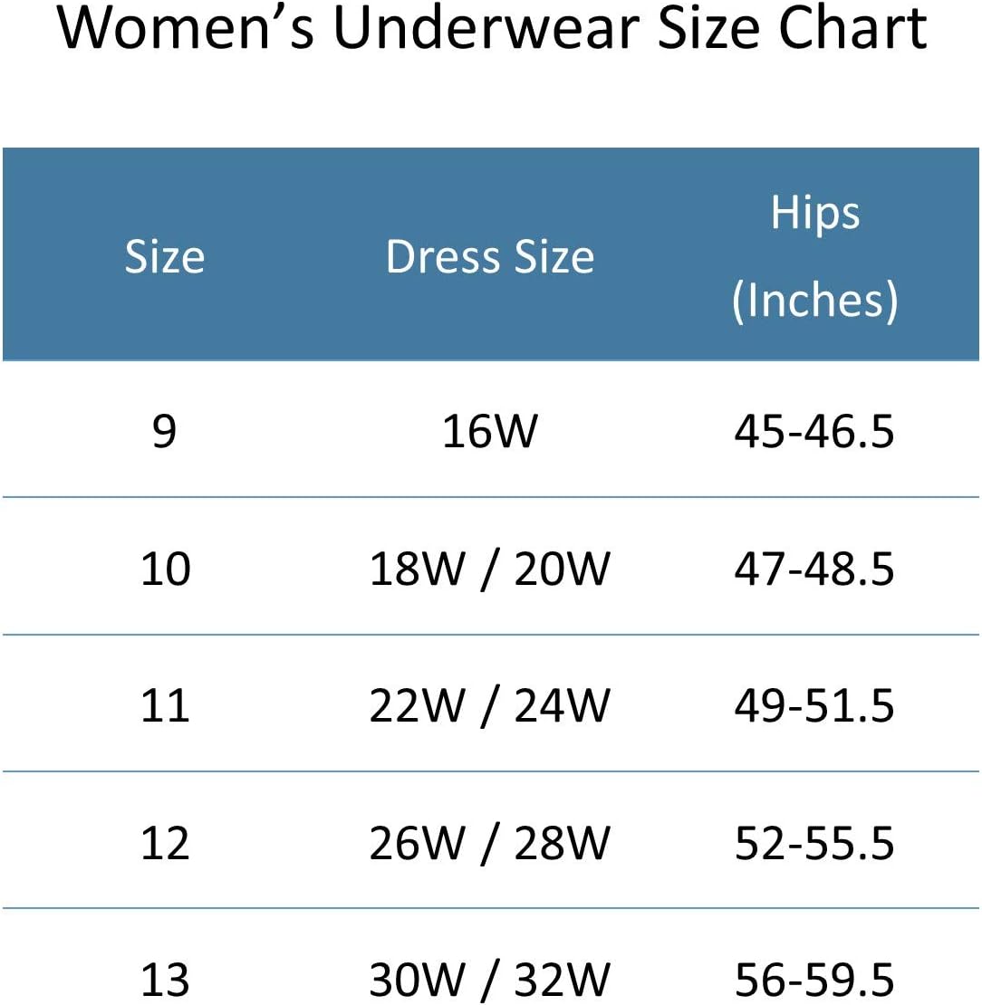 Fit for Me レディース プラス ヘザー アソートブリーフアンダーウェア 6枚パック 9枚 アソート