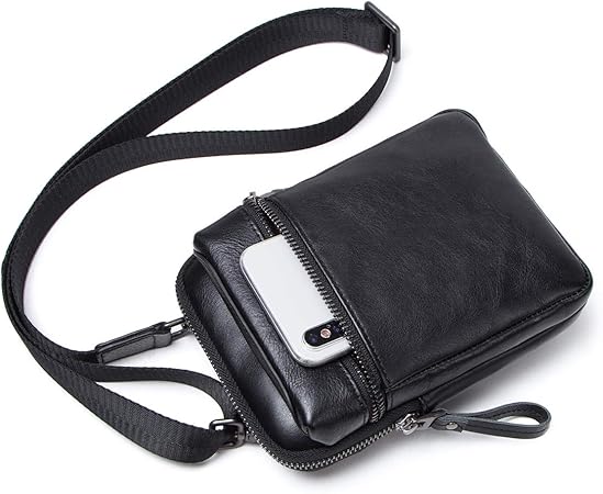 small man purse leather