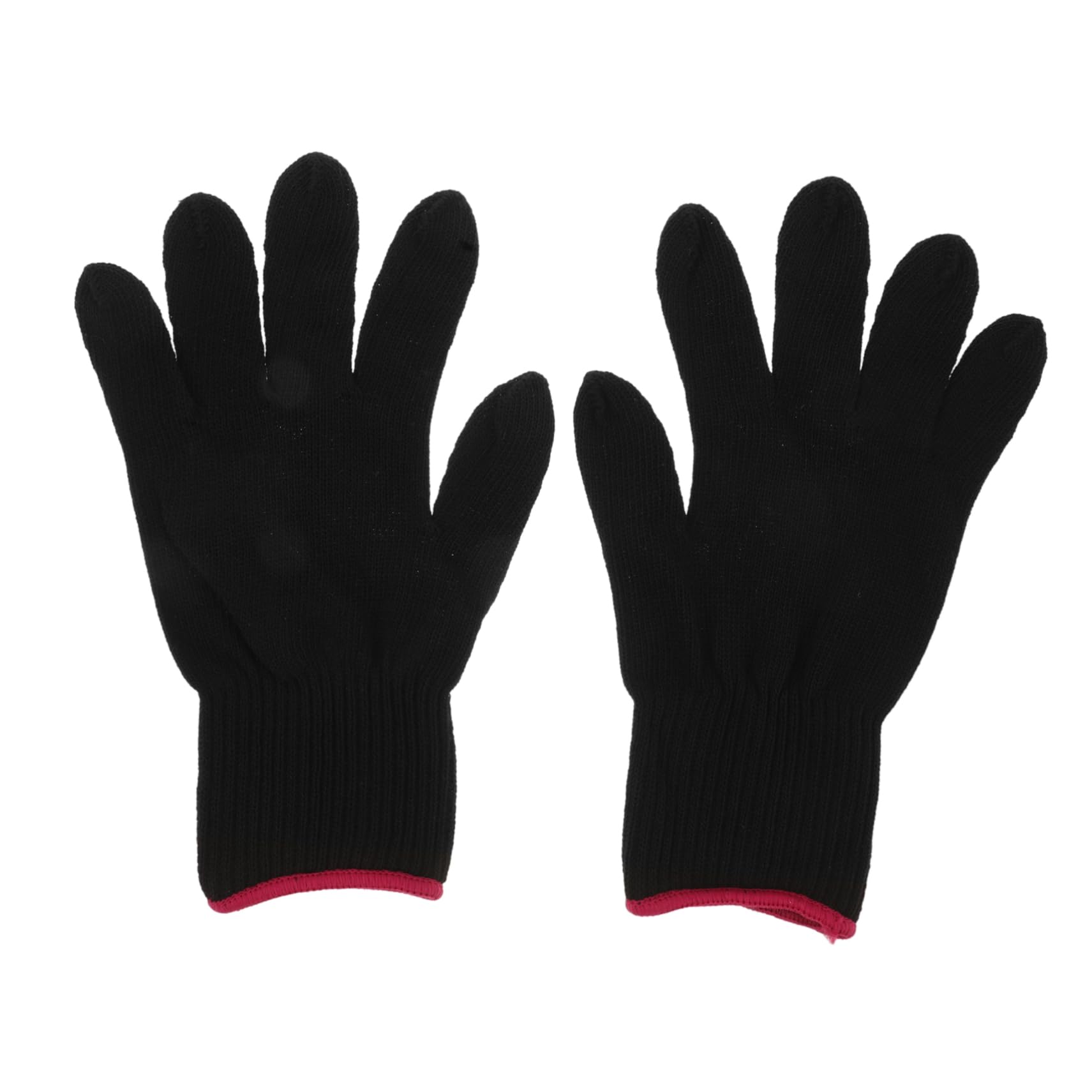 Beatifufu Dual Functionality Heat Resistant Gloves for Hair Straightener Curling Iron Styling Heat Glove Left Right Hands