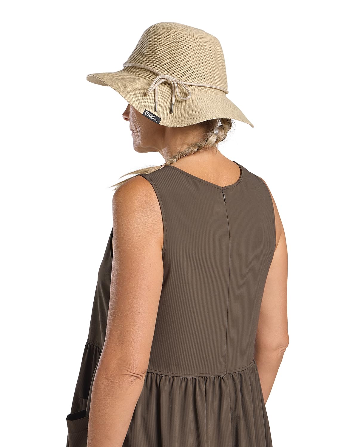 Jack Wolfskin Kobiety W 1908432_5420 Kapelusz Panama, Naturalny, Rozmiar uniwersalny