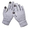BSLVWG Guantes de Pantalla táctil de Invierno para Mujeres Guantes de Punto para Correr, Ciclismo, Senderismo, esquí