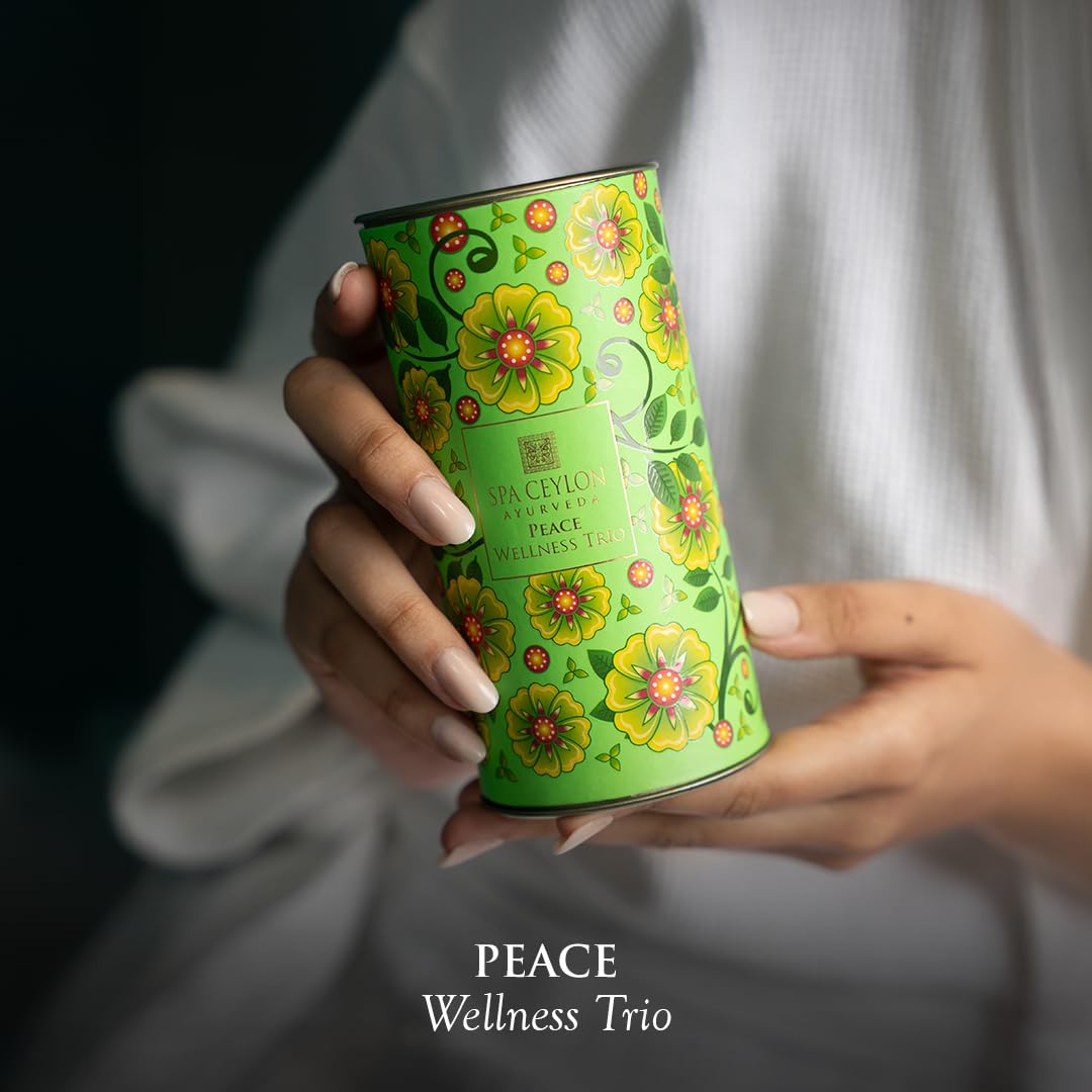 Amazon.com : SPA CEYLON Peace Wellness Trio Set, Holistic Spa