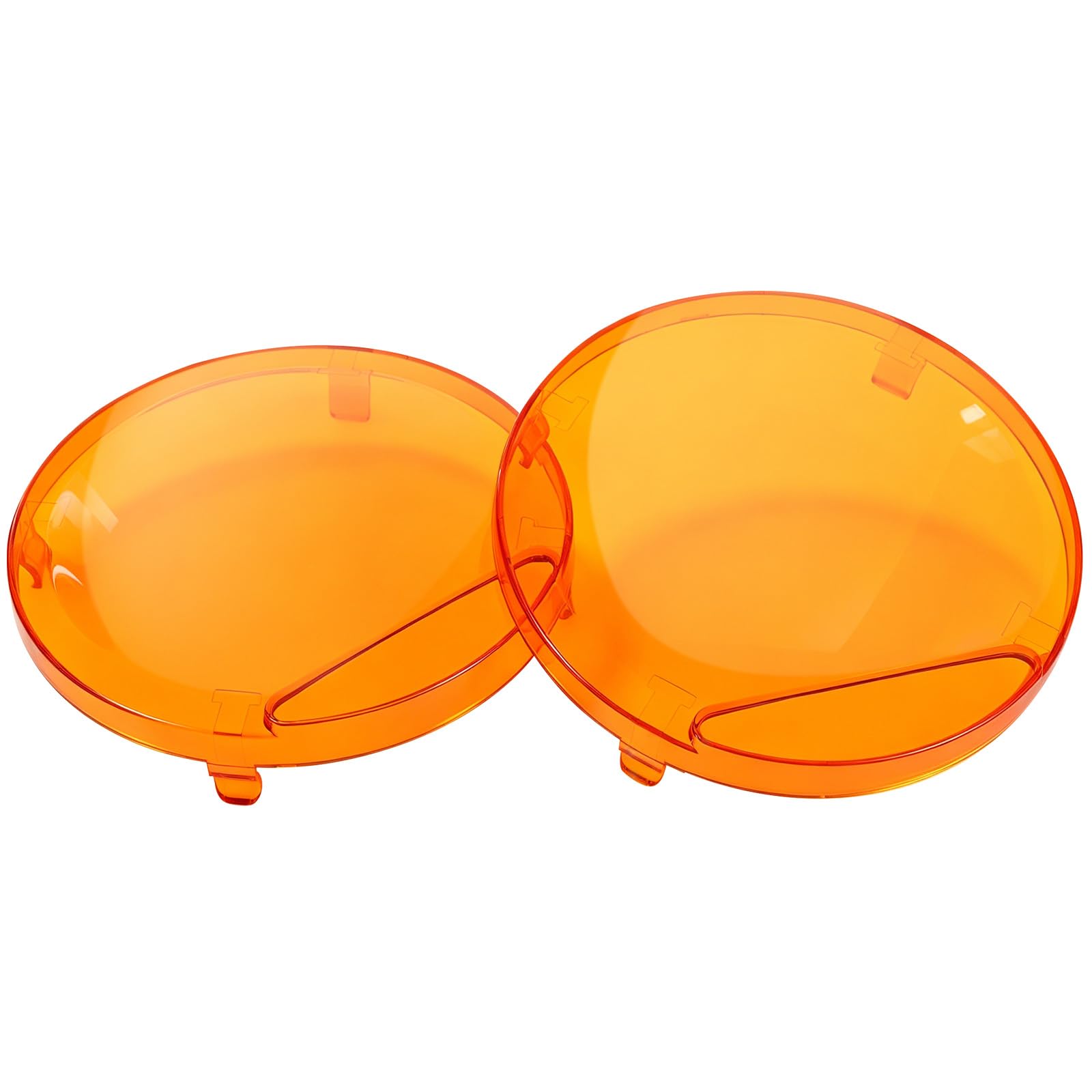 Auxbeam 7-Inch Deep Amber Light Covers Round Off-Road Lights Lens Cap