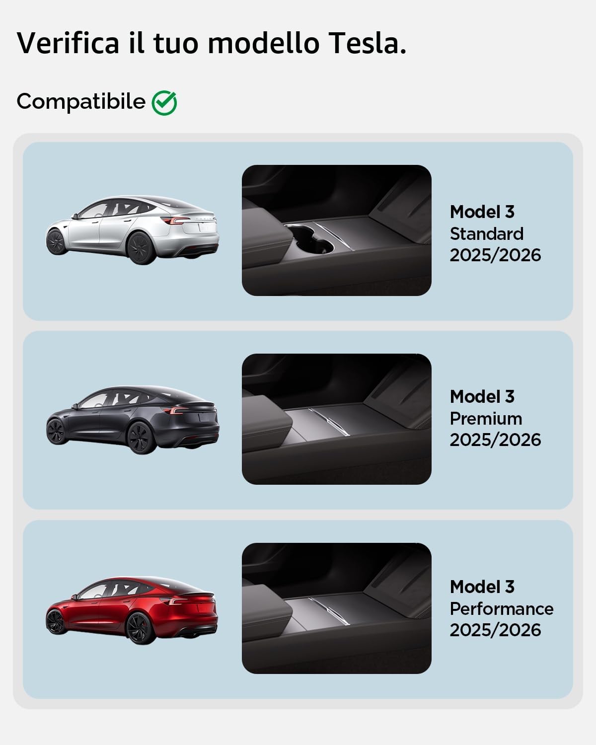 Spigen Tesla Model 3 Highland 2024 2025 2026 CryoShade Parasole per Tetto di Doppio Strato [Protezione UV & Isolamento Termico] Custodia Inclusa, Accessori Tesla