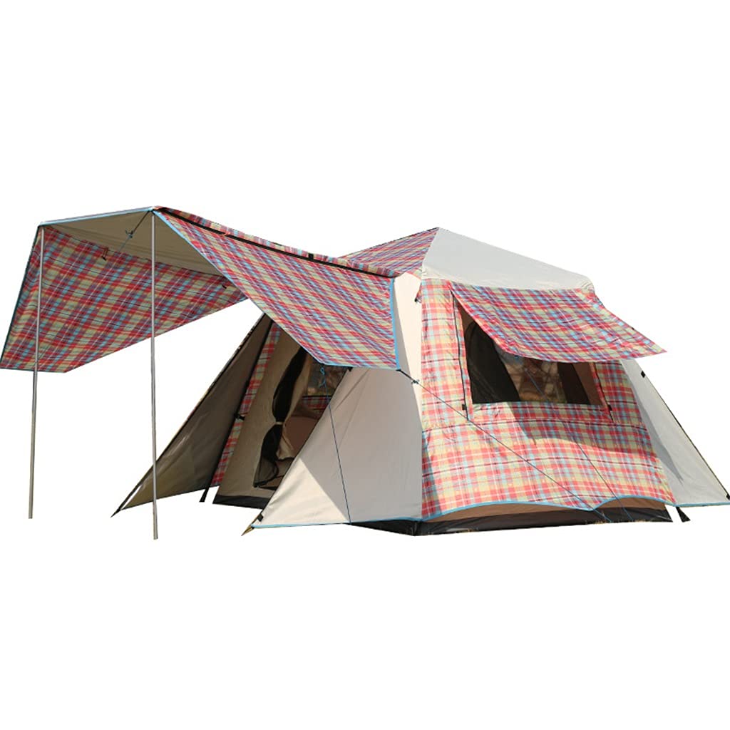 4-osobowy namiot typu easy pop up, namioty kempingowe, wodoodporny, wiatroszczelny namiot rodzinny, namiot kabinowy instant cabin 6-osobowy, namioty kempingowe wodoodporne, dwuwarstwowe, podzielona