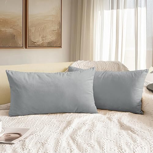 Miniatura 1 de QUORGVES Fundas de almohada decorativas de 12 x 20 pulgadas, fundas de almohada decorativas de 12 x 20 pulgadas, fundas de almohada decorativas de