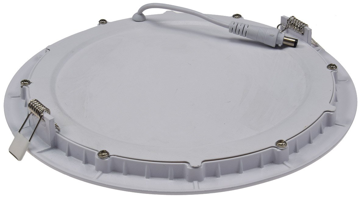 Rundes LED-Panel Zum Einbau – 22,5 Cm, 18W, Warmweiß, Inkl. Trafo Für Deckenmontage