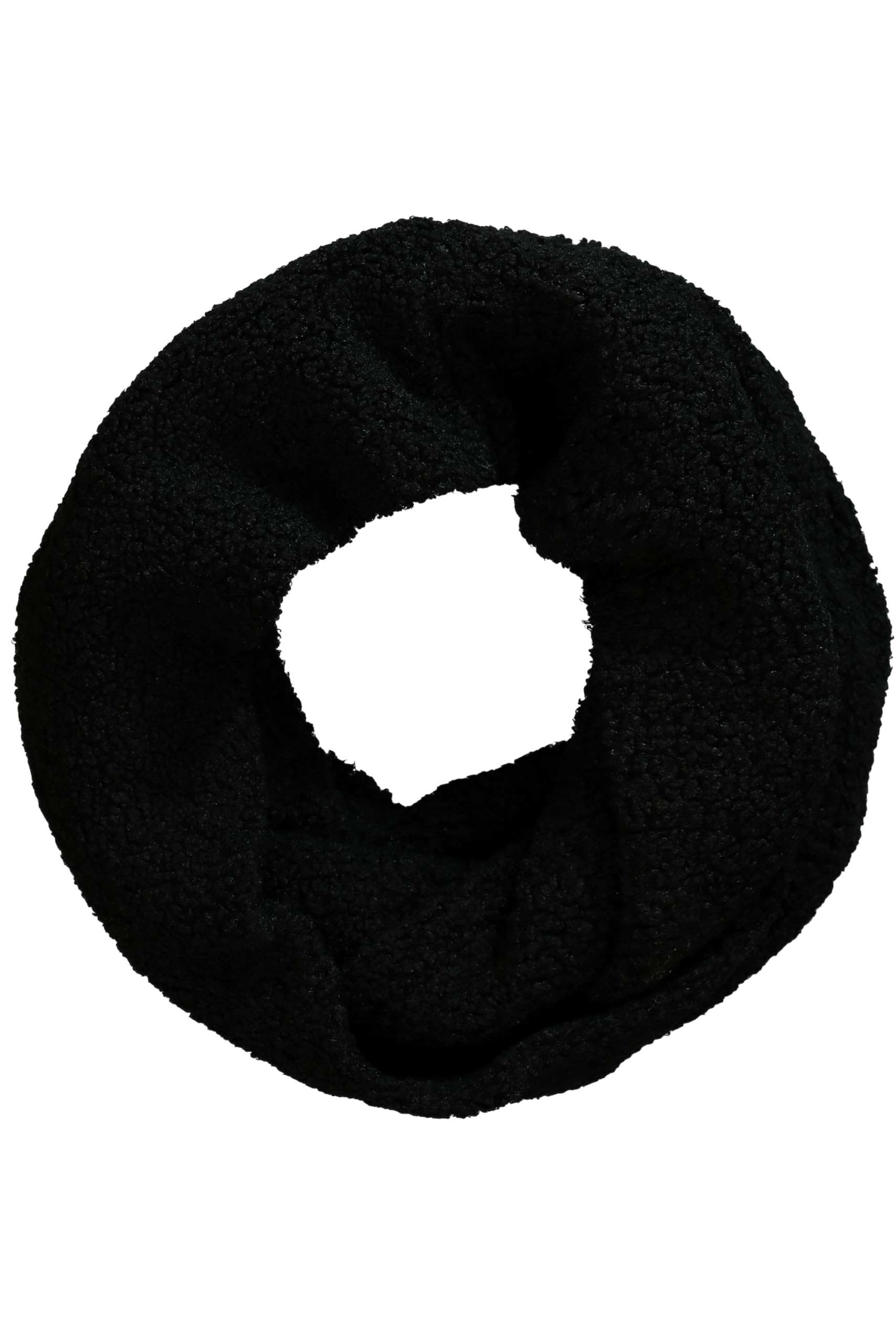Ulla Popken Damen große Größen Übergrößen Plus Size Loop, Teddyfleece, Schlauchschal 824949