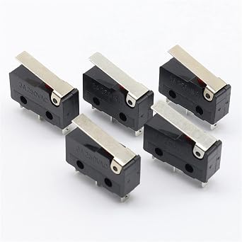 Rocker Switch 10PCS Limit Switch, 3 Pin N/O N/C All New 5A 250VAC KW11-3Z Micro Switch xiaguolingsm