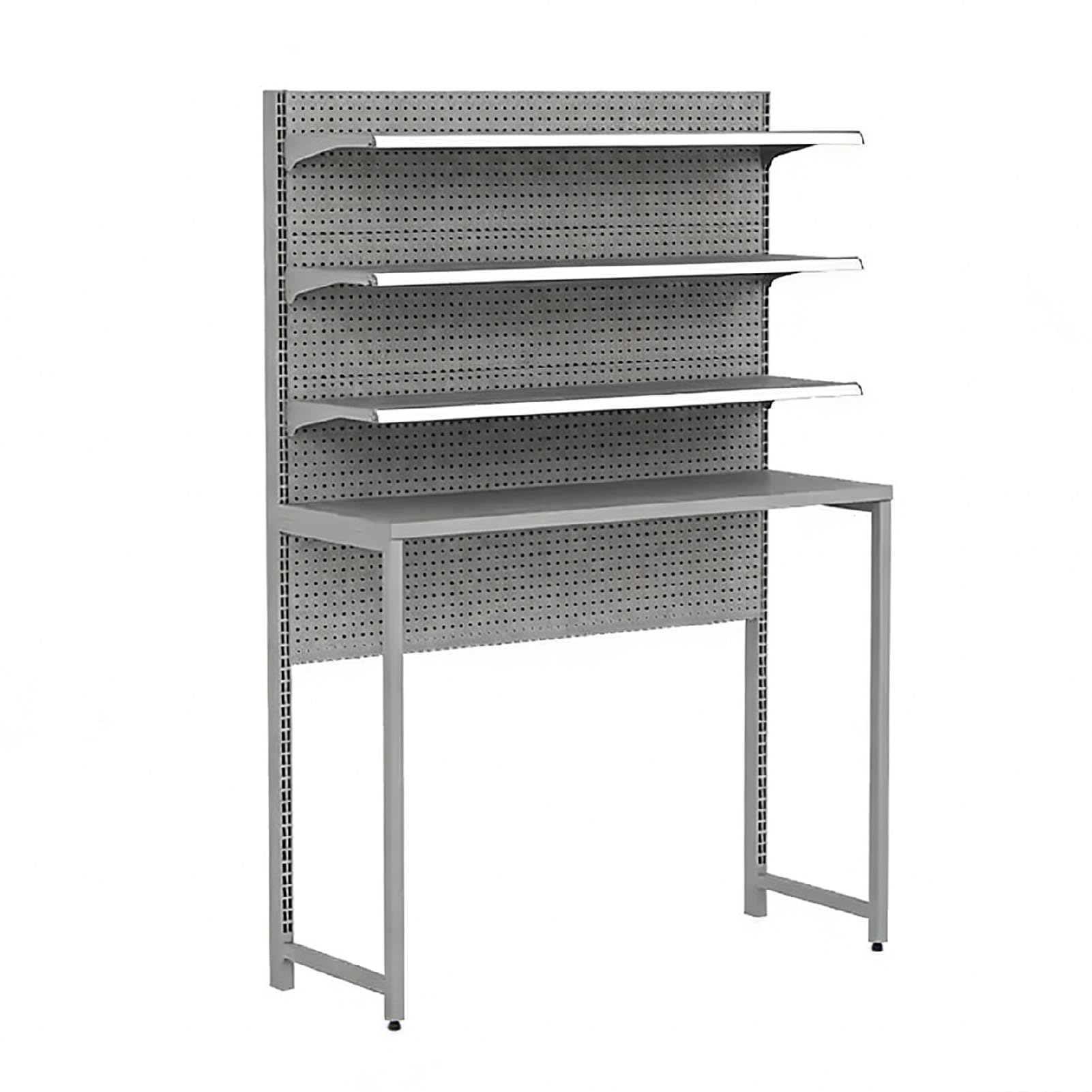 Freistehendes Stecktafel-Regal mit verstellbarer Höhe für Zuhause und Büro