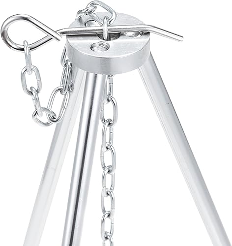 Miniatura 2 de Solo Stove Trípode de camping para trípode compacto y ligero con cadena ajustable para colgar, perfecto para estufa portátil Titan y fogata,