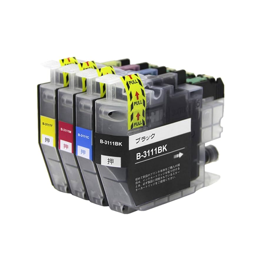 Amazon.co.jp: LC3111-4PK(BK/C/M/Y) 4色セット Brother