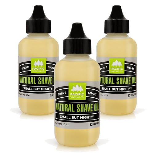 Pacific Shaving Company Aceite de afeitado natural  elimina cortes, níquel y quemaduras de afeitar, calma e hidrata la piel, reduce la irritación,