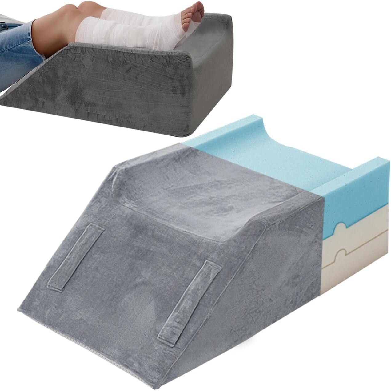 SUPPORT PLUS Leg Wedge Pillow Leg Elevation Pillow